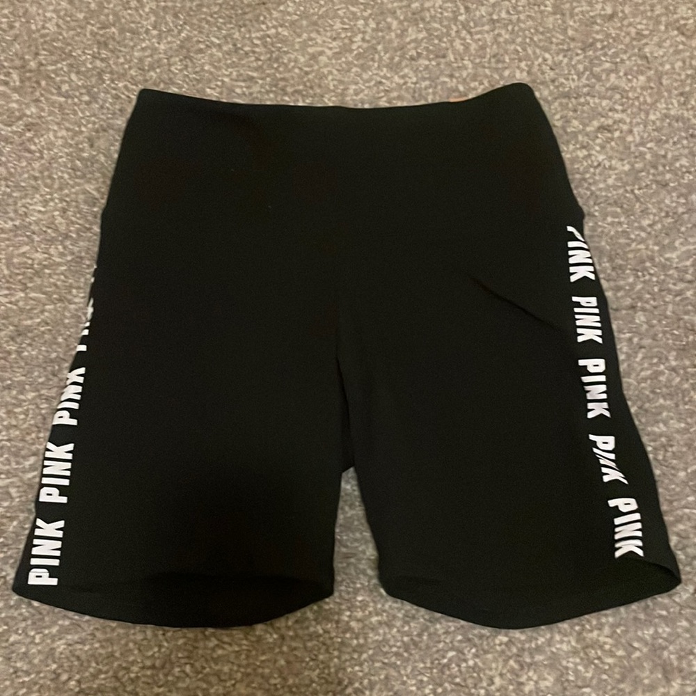 Pink Victoria Secret BNWT High waist 6” bike shorts